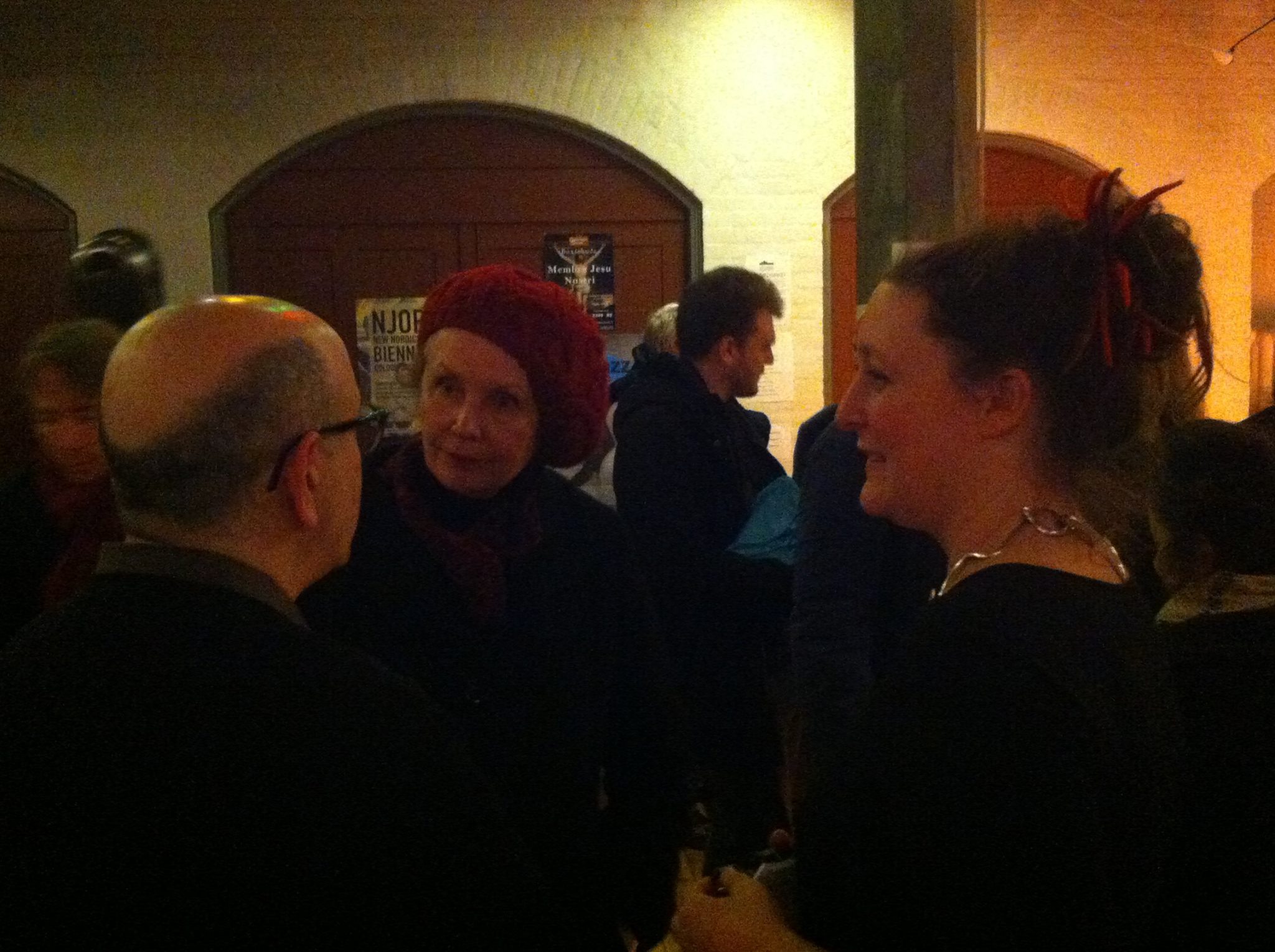 Kaija Saariaho and flutist Hélène Navasse